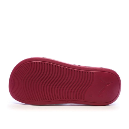 Claquettes Rose/Blanc Femme Puma Popcat