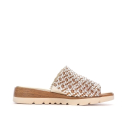 Claquettes Camel/Marron Femme XTI 143881
