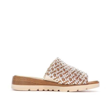Claquettes Camel/Marron Femme XTI 143881