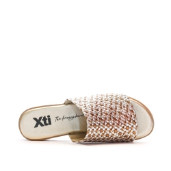 Claquettes Camel/Marron Femme XTI 143881