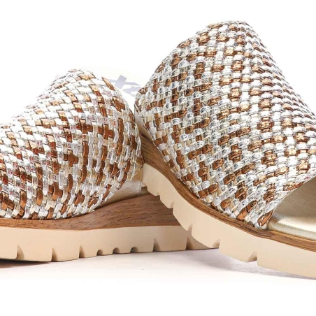 Claquettes Camel/Marron Femme XTI 143881
