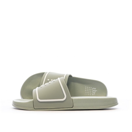 Claquettes Vert Femme TBS FLIFLOW