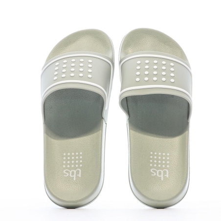 Claquettes Vert Femme TBS FLIFLOW