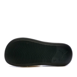 Claquettes Noir/Doré Femme Puma Popcat 20 Irridescent