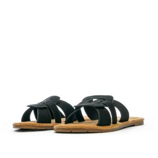 Claquettes Noires Femme Chattawak Pace