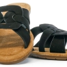 Claquettes Noires Femme Chattawak Pace