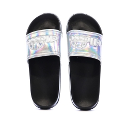 Claquettes Argentées Femme Ellesse Demi