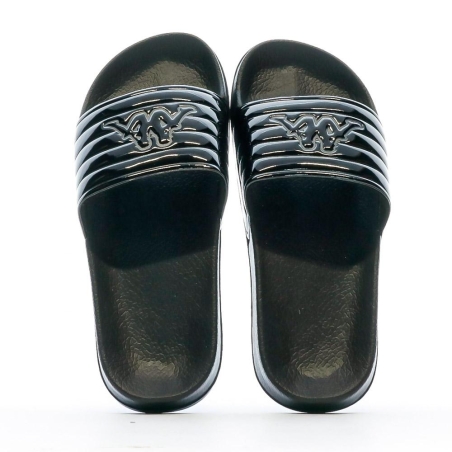 Claquettes Noires Femme Kappa Noles 361I15W