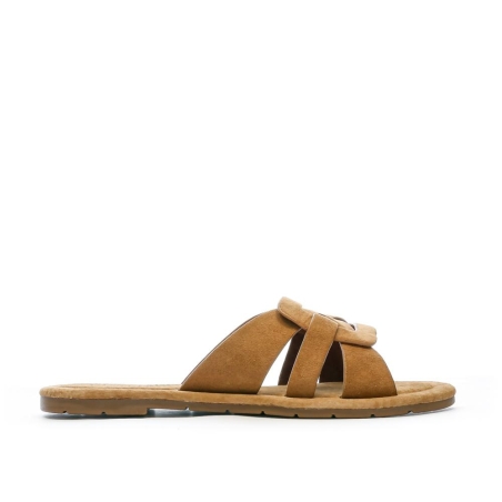 Claquettes Camel Femme Chattawak Pace