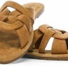 Claquettes Camel Femme Chattawak Pace