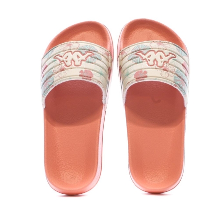Claquettes Rose Femme Kappa Logo Sartwow 2