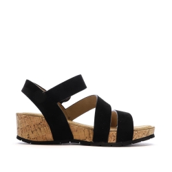 Sandales Noires Femme Chattawak Lilou