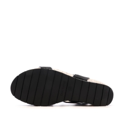 Sandales Noires Femme Chattawak Lilou