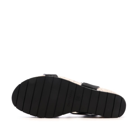 Sandales Noires Femme Chattawak Lilou