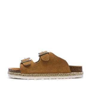 Sandales Marron Femme Lemon Bay Suede