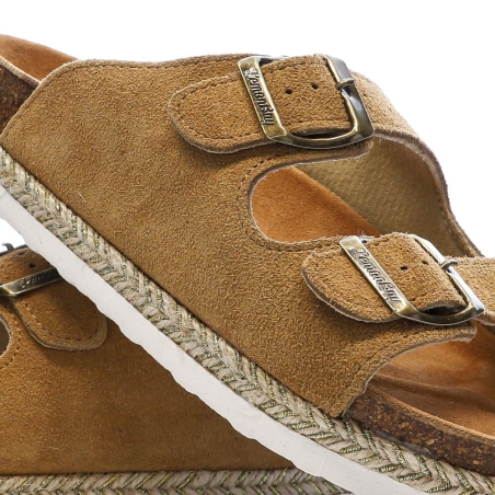 Sandales Marron Femme Lemon Bay Suede
