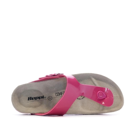 Sandales Rose Femme Beppi Slipper