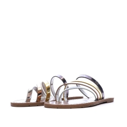 Sandales Doré/Rose Gold/ Argenté Femme Chattawak ROXANNE
