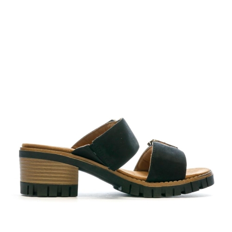 Mules Noir Femme RELIFE Lehm
