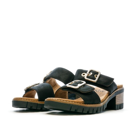 Mules Noir Femme RELIFE Lehm