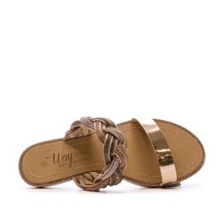 Sandales Rose Gold Femme Beppi