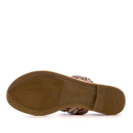 Sandales Rose Gold Femme Beppi