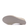 Sandales Compensées Beige Femme Beppi