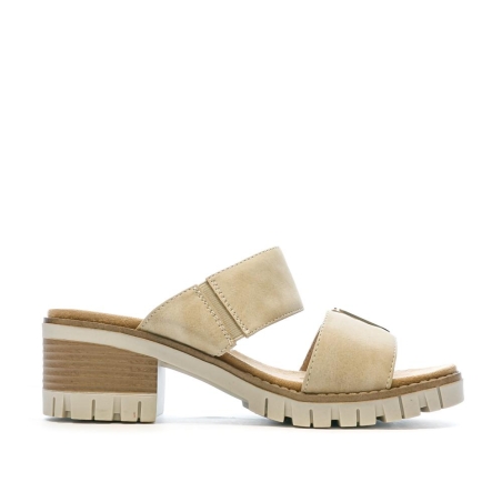 Mules Beige Femme RELIFE Lehm
