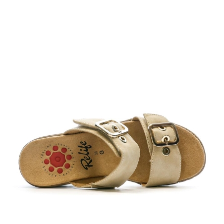 Mules Beige Femme RELIFE Lehm