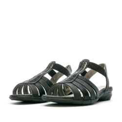 Sandales Noir Femme Relife Jolivia