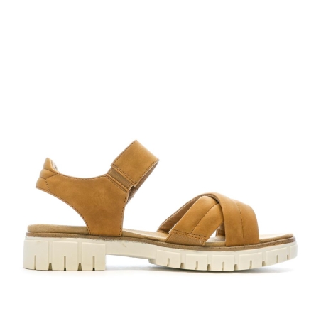 Sandales Camel Femme Relife Layon