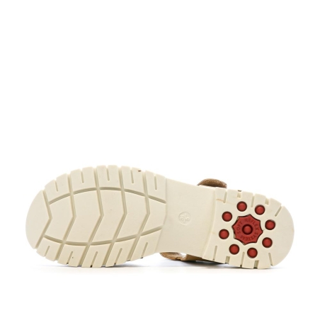 Sandales Camel Femme Relife Layon
