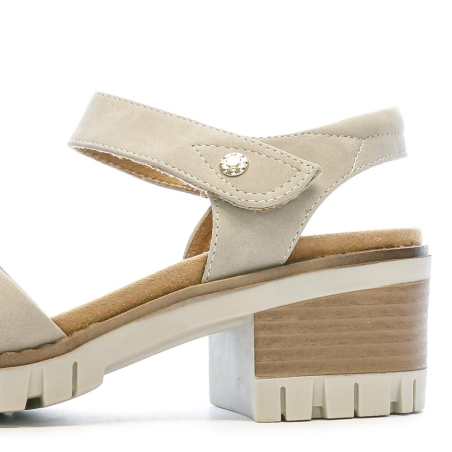 Sandales à Talon Gris Femme RELIFE Laya