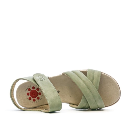 Sandales Verte Femme Relife Layon