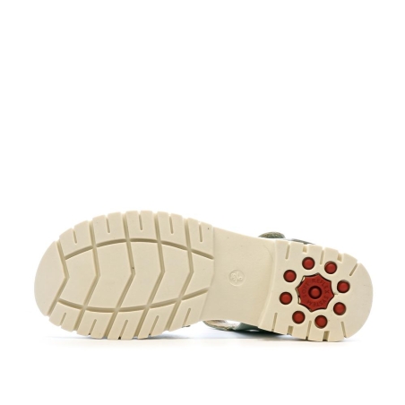 Sandales Verte Femme Relife Layon