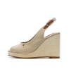 Sandales Beiges Femme Tommy Hilfiger Wedge