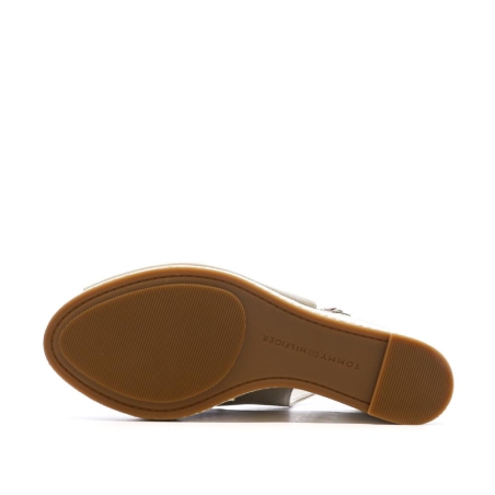 Sandales Beiges Femme Tommy Hilfiger Wedge