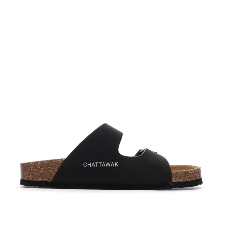 Sandales Noires Femme Chattawak Orphée