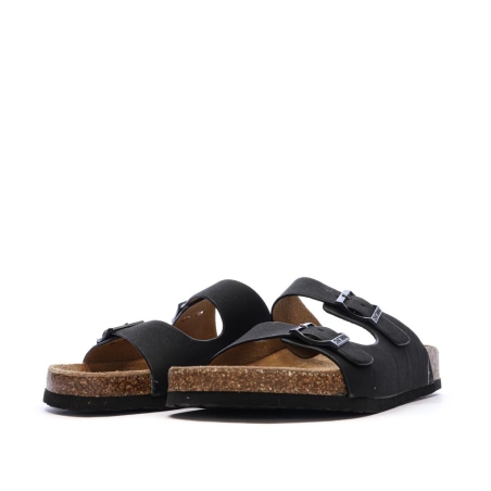Sandales Noires Femme Chattawak Orphée