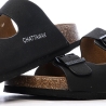 Sandales Noires Femme Chattawak Orphée
