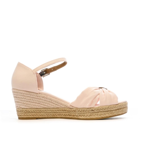 Sandale Rose Femme Tommy Hilfiger Wedge