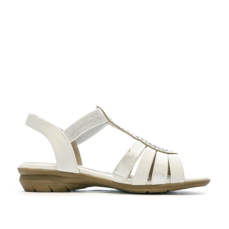 Sandales Blanc Femme Relife Jolivia