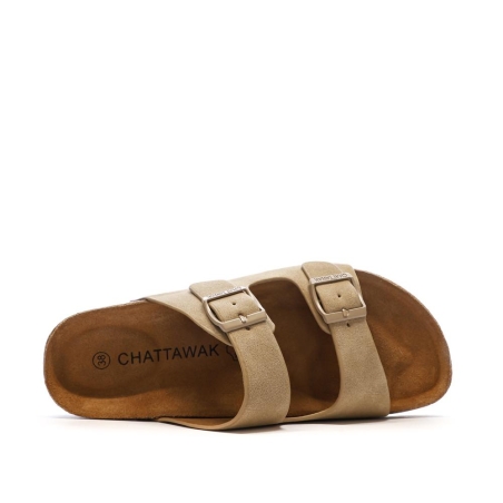 Sandales Camel Femme Chattawak ORPHEE