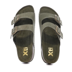 Sandales Kaki Femme Xti Cuir 142552