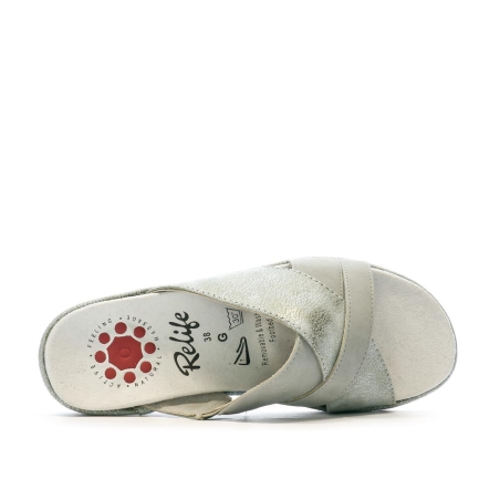 Sandales Grises Femme RELIFE Holly
