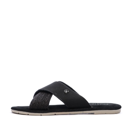 Sandales Noir Femme Chattawak Dacota