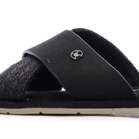 Sandales Noir Femme Chattawak Dacota