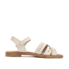 Sandales Blanc/Beige Femme Xti 143868