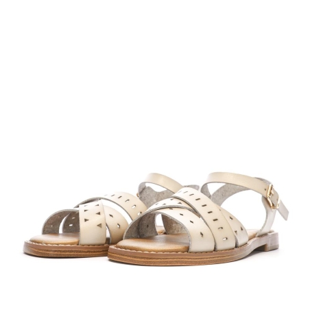 Sandales Blanc/Beige Femme Xti 143868