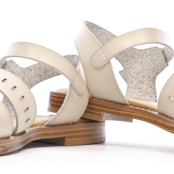 Sandales Blanc/Beige Femme Xti 143868